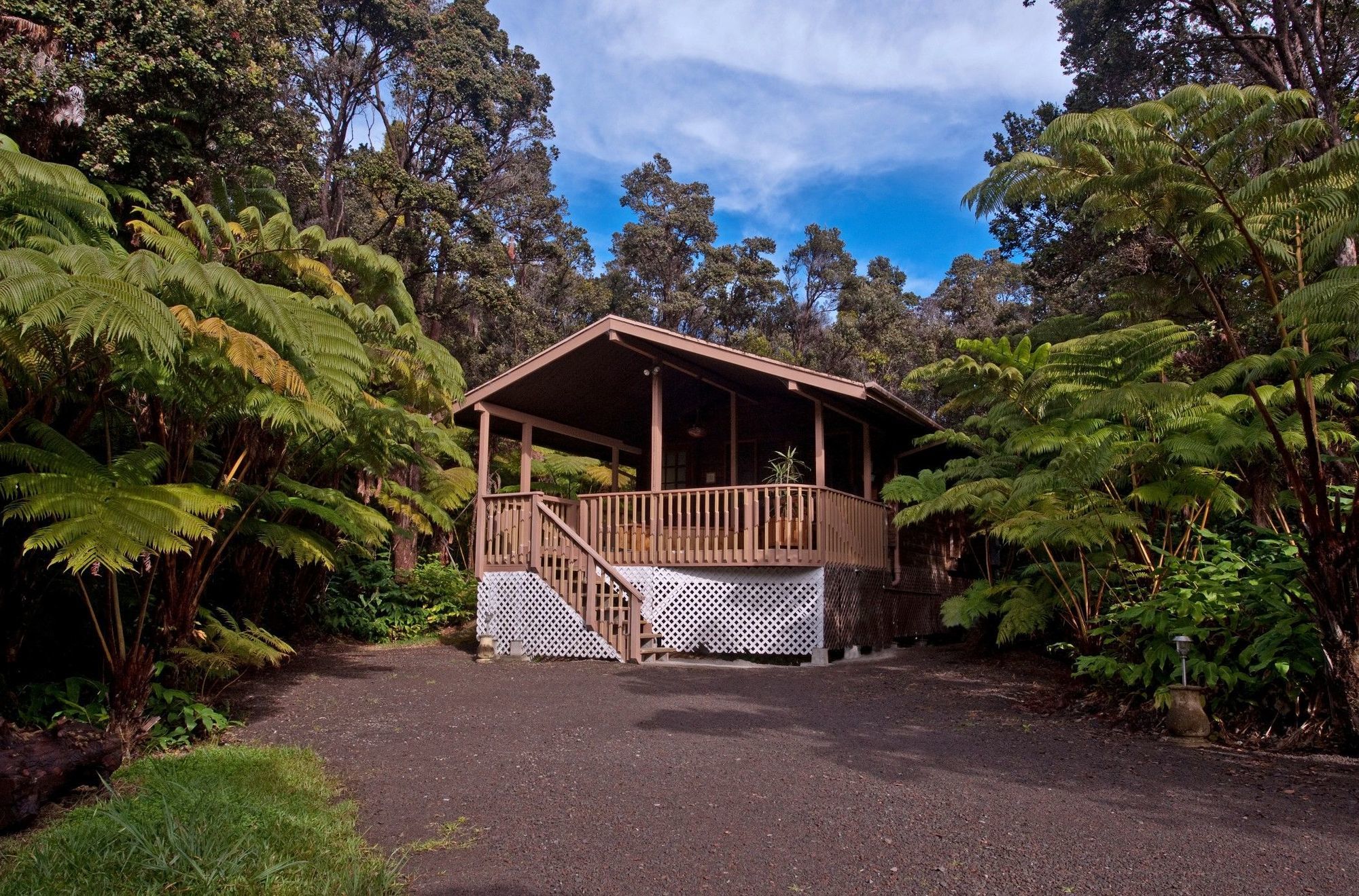 Chalet Kilauea Villa Volcano Dış mekan fotoğraf